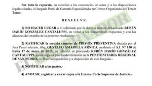 Mantienen prisión preventiva a supuesto cómplice de Miguel Servín a la espera de Audiencia Preliminar