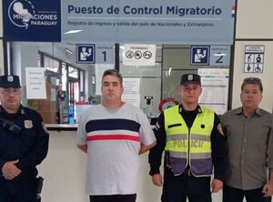 Brasileño requerido por la justicia de su país fue entregado a la Policía Federal