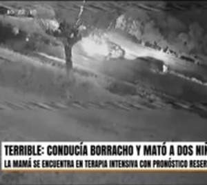 Ebrio al volante chocó y mató a dos niños - Paraguay.com