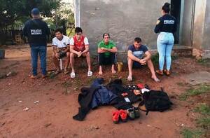 Allanamientos y detenidos tras asaltos en Tarumandy •