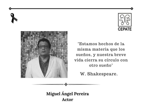 Asesinato de Reconocido Actor de Teatro Conmociona a la Sociedad Artística » San Lorenzo PY