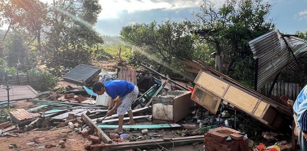 Tornado habría azotado a la ciudad de Caaguazú - ADN Digital