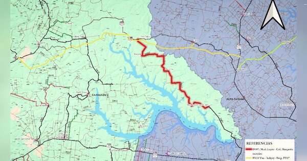Diario HOY | Caaguazú recibirá los frutos de Itaipú con ruta de 53 Km