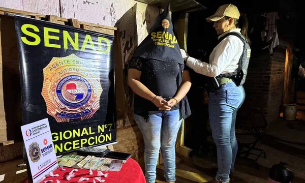 Detienen a mujer por vender cocaína en Concepción – Prensa 5