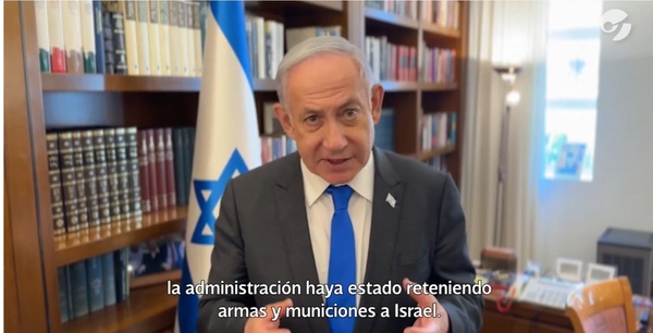 Netanyahu acusa a Biden de retrasar la entrega de armas a Israel - ADN Digital