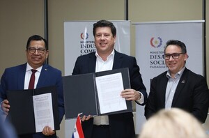 Convenio entre MIC y MDS permitirá fortalecer las Mipymes y reducir la pobreza • PARAGUAY TV HD