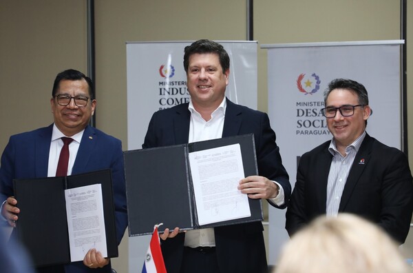 Convenio entre MIC y MDS permitirá fortalecer las Mipymes y reducir la pobreza • PARAGUAY TV HD