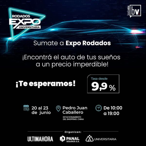 Expo Rodados llega por primera vez a Pedro Juan Caballero con interesantes propuestas