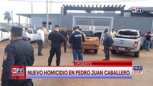 A tiros mataron a un brasileño en PJC - Noticias Paraguay