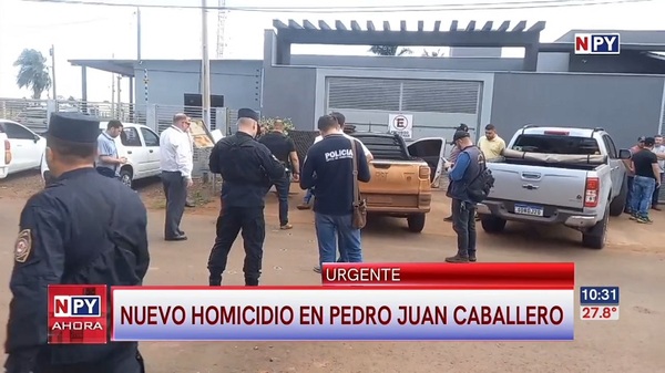 A tiros mataron a un brasileño en PJC - Noticias Paraguay
