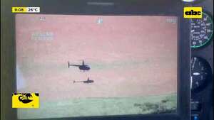 Así capturaron en Brasil un narco helicóptero que salió de Paraguay   - ABC Noticias - ABC Color