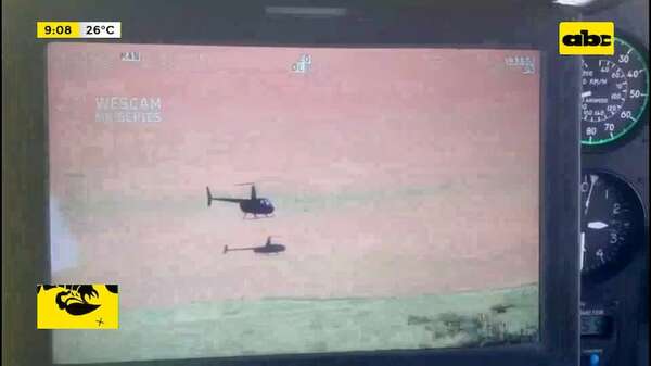 Así capturaron en Brasil un narco helicóptero que salió de Paraguay - ABC Noticias - ABC Color