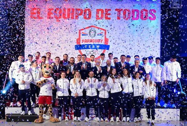 Paraguay: presentación y abanderados para los Juegos Olímpicos - Polideportivo - ABC Color