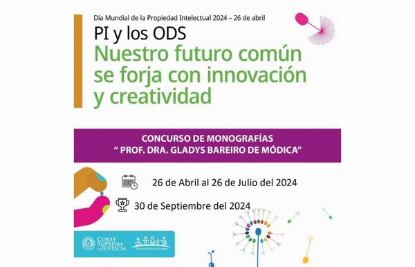 Prosigue concurso de monografías de Propiedad Intelectual