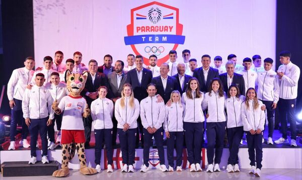 Paraguay presentó a su equipo para los Juegos Olímpicos de París - ADN Digital