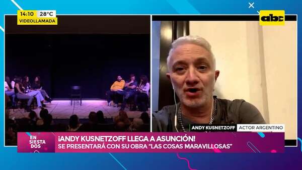 Video: ¡Andy Kusnetzoff llega a Asunción! - Ensiestados - ABC Color