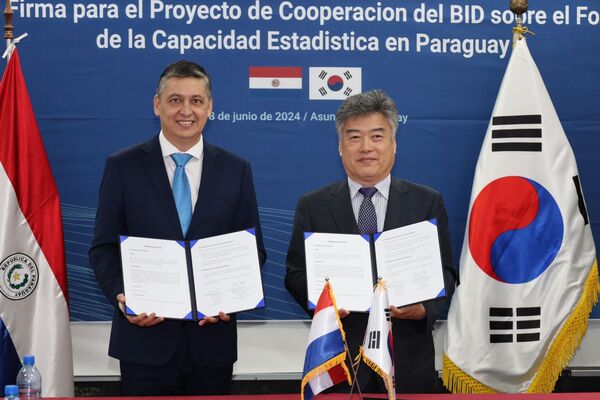 Paraguay y Corea del Sur inician colaboración para modernizar la generación de registros estadísticos - MarketData