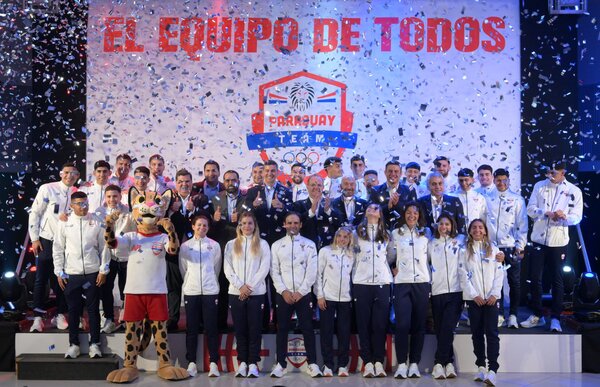 El Team Paraguay presentó a su delegación para los Juegos Olímpicos París 2024 - Megacadena - Diario Digital