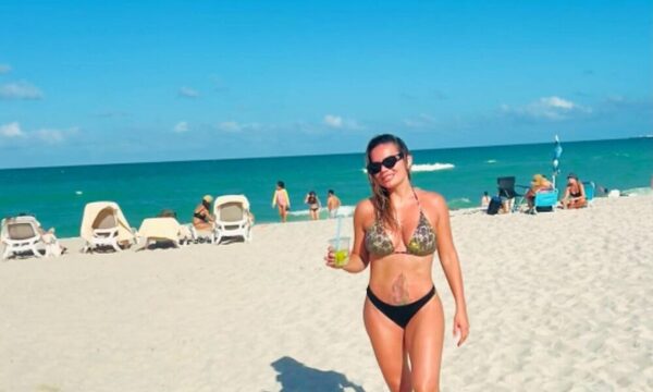 Dahiana Bresanovich presumió estadazo por Miami Beach