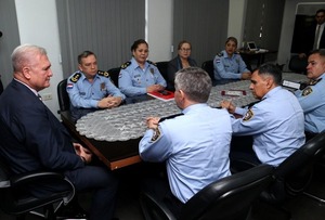 Fiscal General se reúne con el Comandante de la Policía para conversar sobre irregularidades detectadas en Identificaciones - ADN Digital