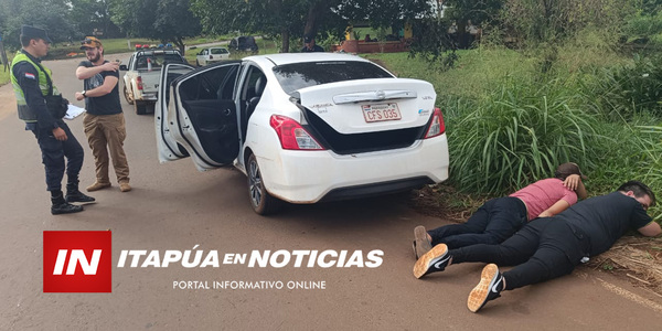 UN DETENIDO Y UN APREHENDIDO TRAS OPERATIVO EN EL DISTRITO DE CAMBYRETÁ - Itapúa Noticias