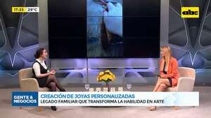 Creación de joyas personalizadas: legado familiar que transforma la habilidad en arte - Gente & Negocios - ABC Color