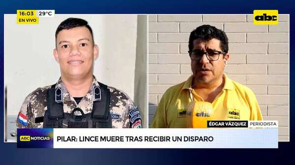 Pilar: agente del grupo Lince muere tras recibir un disparo - ABC Noticias - ABC Color