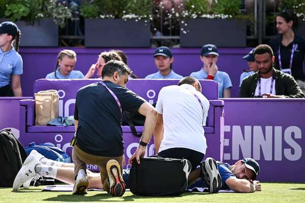 Andy Murray, lesionado en Queen’s, es duda para Wimbledon - Tenis - ABC Color