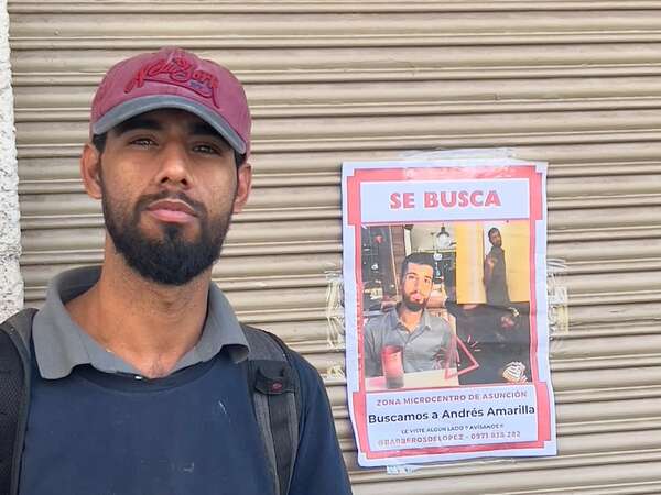 Apareció Andrés, el joven buscado por su familia tras gesto solidario de una barbería - Nacionales - ABC Color