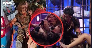 India Guaraní sufre terrible lesión durante su show en el Baila