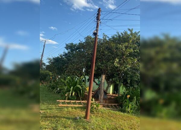 Murió tras recibir fuerte descarga mientras manipulaba cables del tendido eléctrico - ABC en el Este - ABC Color