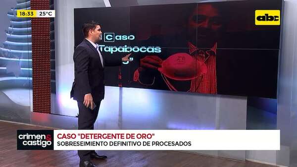El caso de ‘’Tapabocas de oro’': sobreseimiento definitivo para cinco procesados - Crimen y castigo - ABC Color