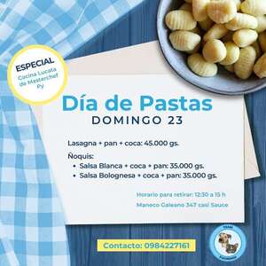 “Día de Pastas” busca reunir fondos para rescate de mascotas - Mascotas - ABC Color