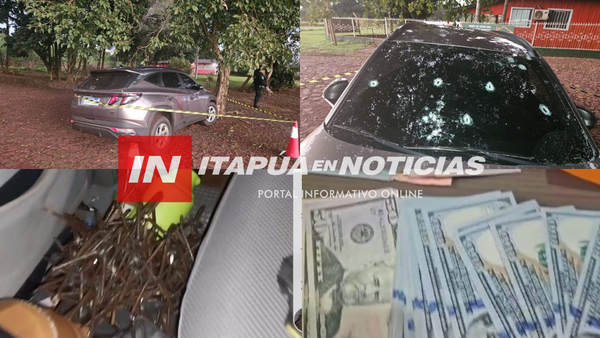 DELINCUENTES IBAN A PERPETRAR ROBO MILLONARIO PERO SE EQUIVOCARON - Itapúa Noticias