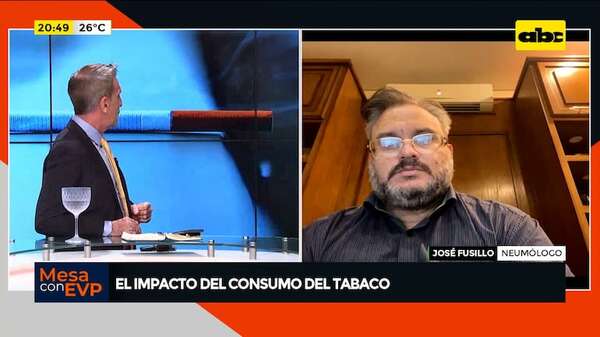 Video: neumólogo habla sobre el impacto del consumo del tabaco - Mesa de Periodistas - ABC Color