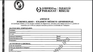 IPS reglamenta examen médico para la admisión