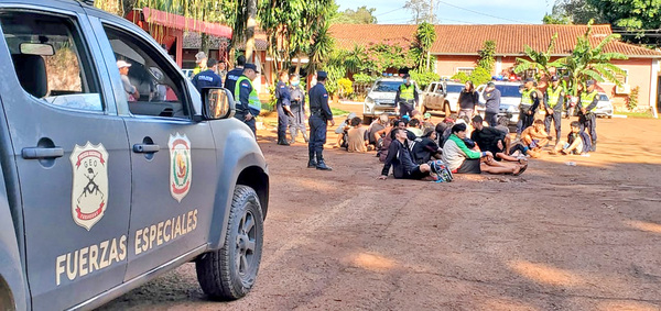 Tres adictos detenidos durante despeje de “campamentos” en el microcentro de CDE - La Clave