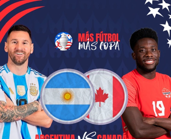 ¡Argentina y Canadá abren hoy la Copa América USA 2024! - Unicanal
