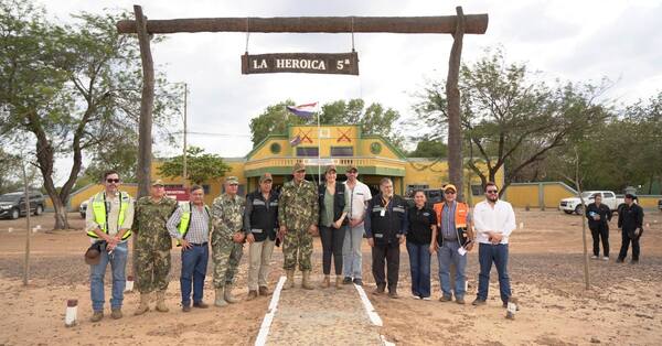 Ministra del MOPC visitó sede militar en Lagerenza y destacó obras para el desarrollo del Chaco