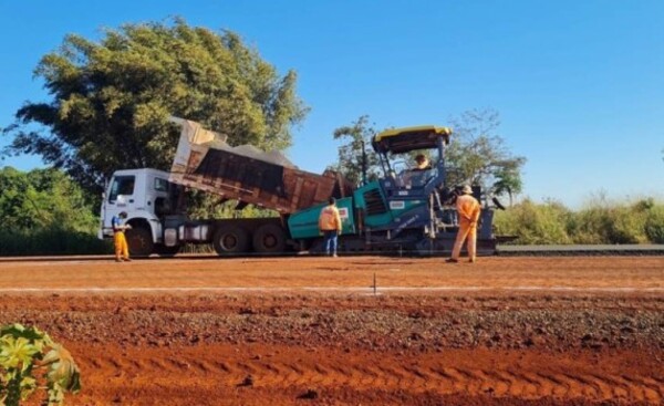 Avanzan obras viales en el Norte del Alto Paraná