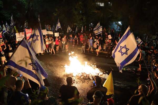 Manifestación anti-Netanyahu en Israel exige elecciones anticipadas - Mundo - ABC Color
