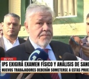 IPS establece un examen médico para admitir a futuros asegurados - Paraguay.com