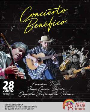 Concierto solidario a beneficio de pacientes del Hospital Acosta Ñu - Nacionales - ABC Color