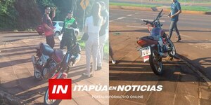 MOTOCICLISTA RESULTÓ HERIDO TRAS COLISIÓN EN ENCARNACIÓN  - Itapúa Noticias