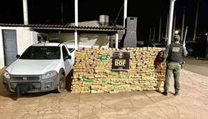 Brasil: Incautan vehículo cargado con 795 kilos de marihuana prensada - Policiales - ABC Color