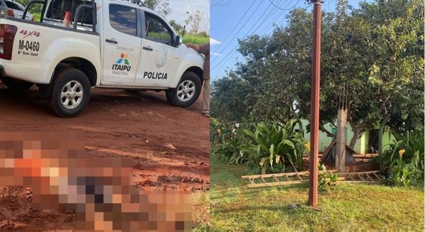 Hombre muere electrocutado cuando realizaba conexión clandestina - Noticiero Paraguay