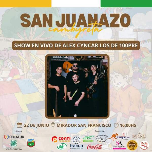 A días del "San Juan a lo Ymaguare" en la costanera San Francisco de Cambyretá