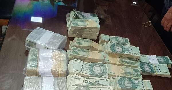 Diario HOY | Robaron 6 bolsas y en una que se les cayó había equivalente a US$ 200 mil, ¿cuánto se llevaron?