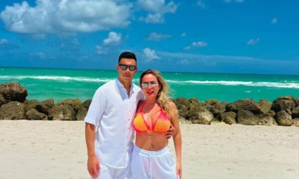 (VIDEO)Dahiana y Blas Riveros calientan la previa de la Copa América en Miami para el partido ante Colombia