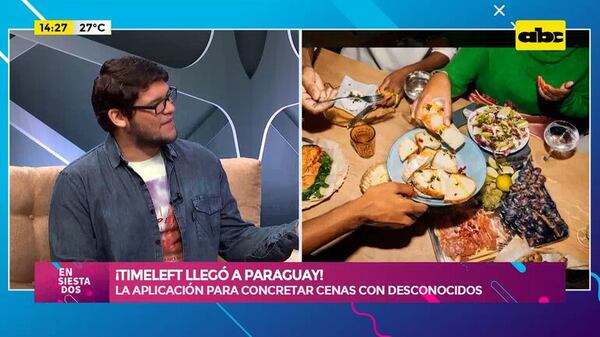 Video: Timeleft, la app para cenas con desconocidos llegó a Paraguay - Ensiestados - ABC Color